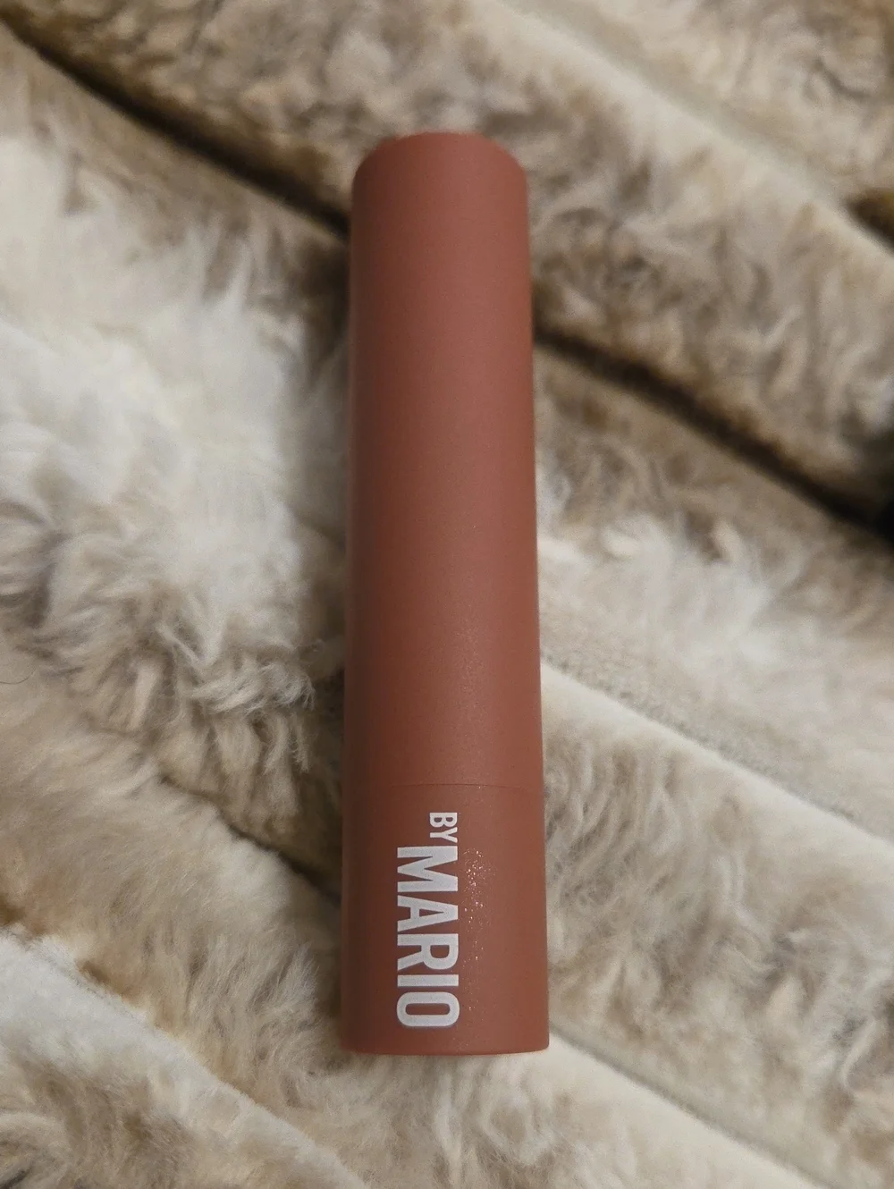 By MARIO Gloss Lipstick - Dusty  Nude Color ROSEWOOD GLOW